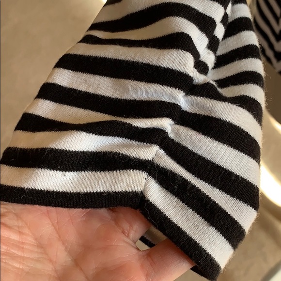 a.n.a cotton stripe blazer - Picture 4 of 8